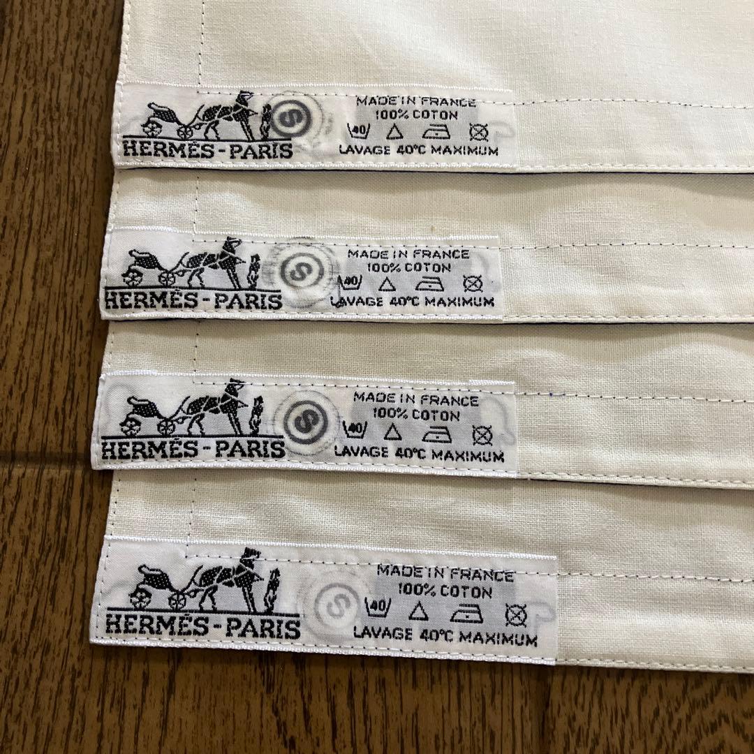 エルメス　ランチョンマット＆ナプキンセット8枚　ソルド品　4人用❣️