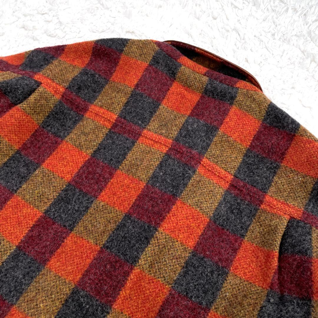 r*】様 極美品✨ MISSONI ヴィンテージ ウール チェック柄 ブルゾン