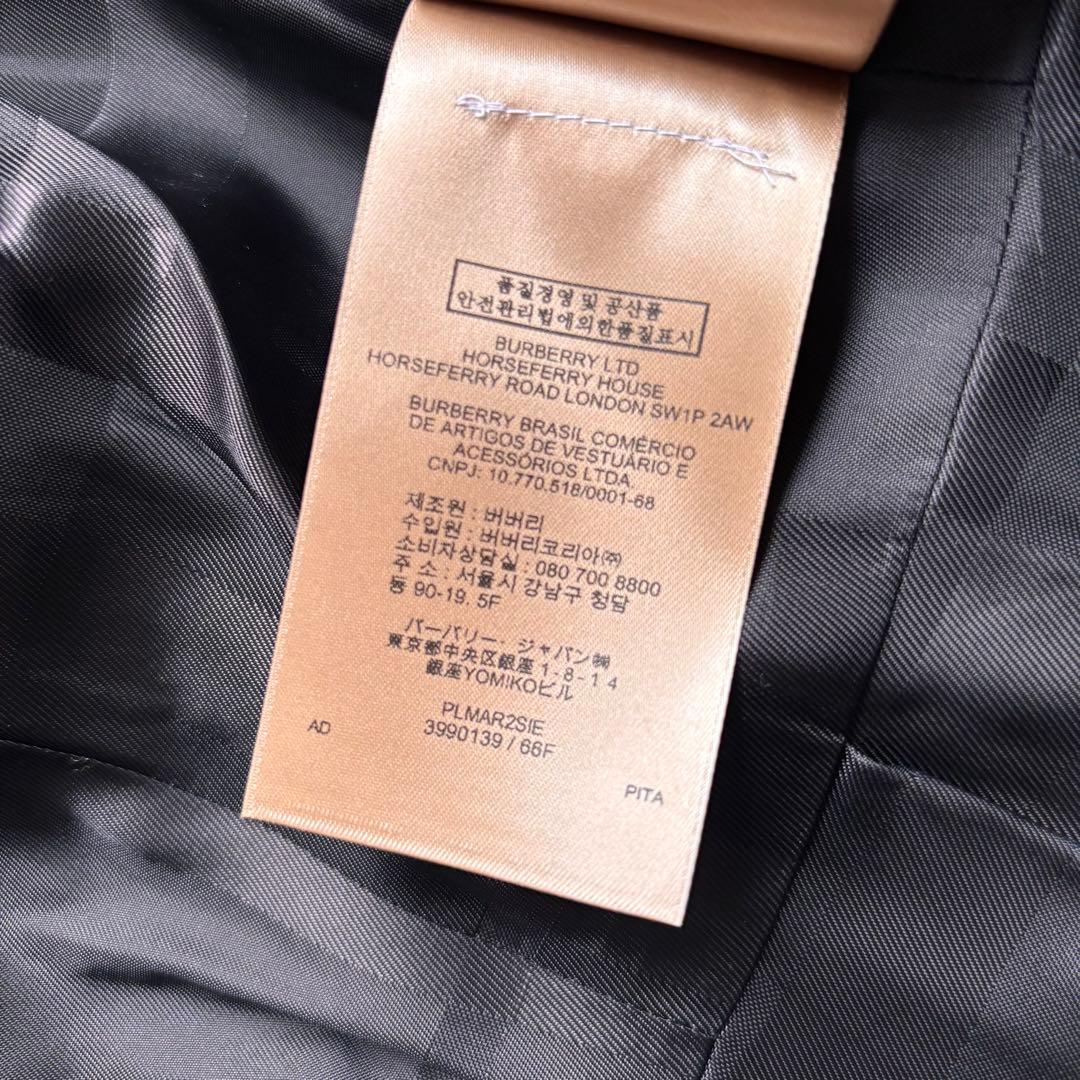 極美品　バーバリーロンドン　カシミヤ　ウール　ファー　コート　2way