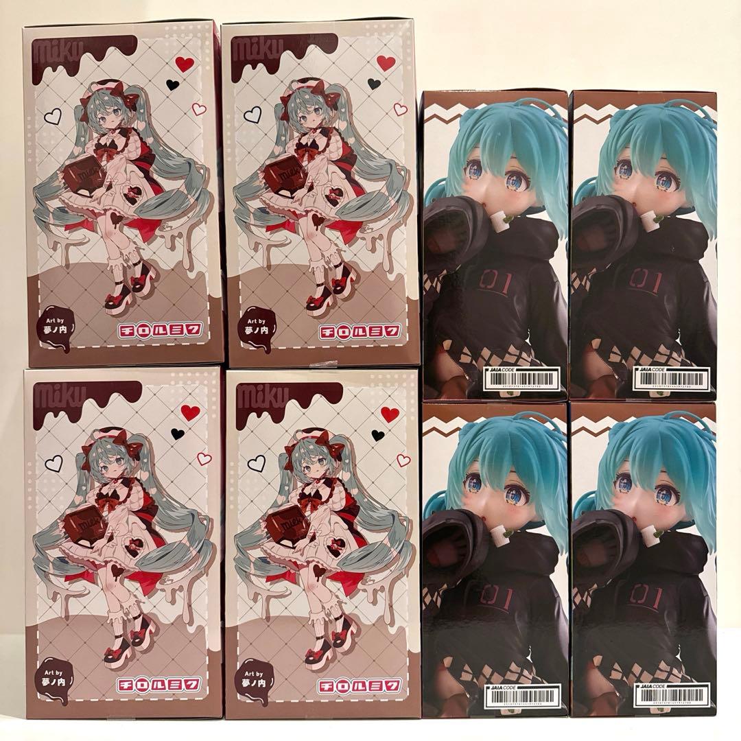 初音ミク フィギュアセット チロルミク ＆ ファッション アウトドア