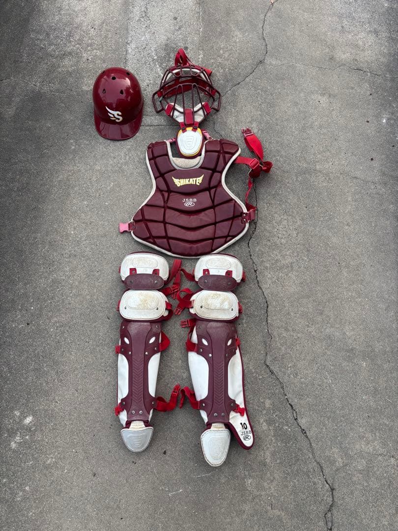 ローリングス　オーダーキャッチャー防具一式