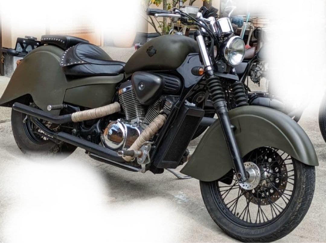 【専用】※黒犬※ スティード400フロントリアサイドカバー