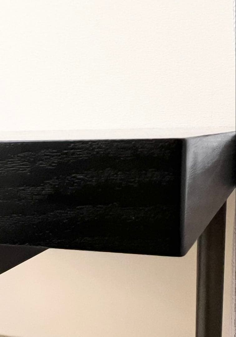 ニトリ NITORI リッケン２140R ブラック 黒 BK L字型デスク