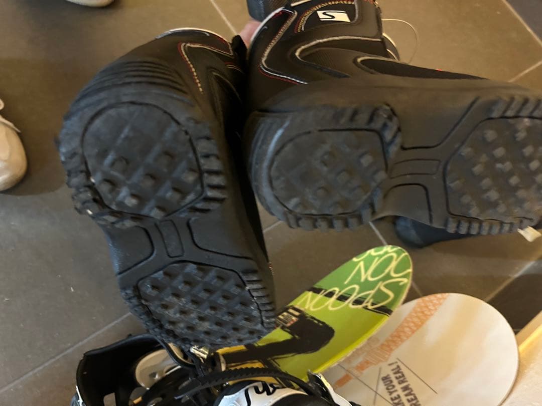 Spoon スノーボード　キッズ　ブーツ ビンディング　板　雪　4点セット