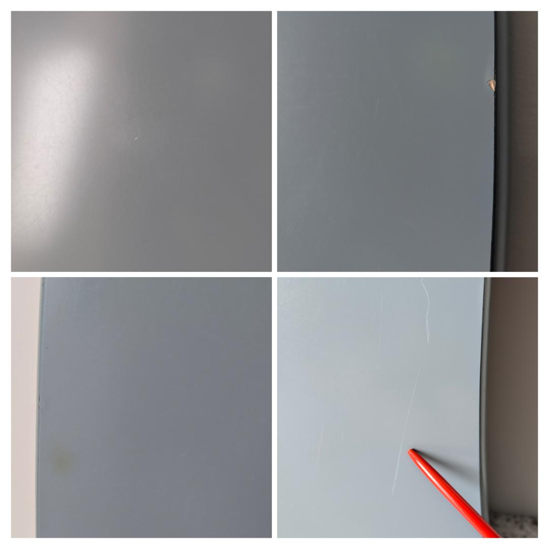 90s ビンテージ フラッグ型 ローテーブル 大きめ展示台 ポストモダン ポップ