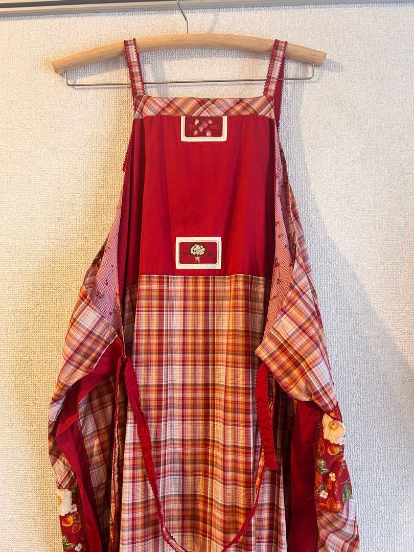 PINKHOUSEパッチワークワンピース