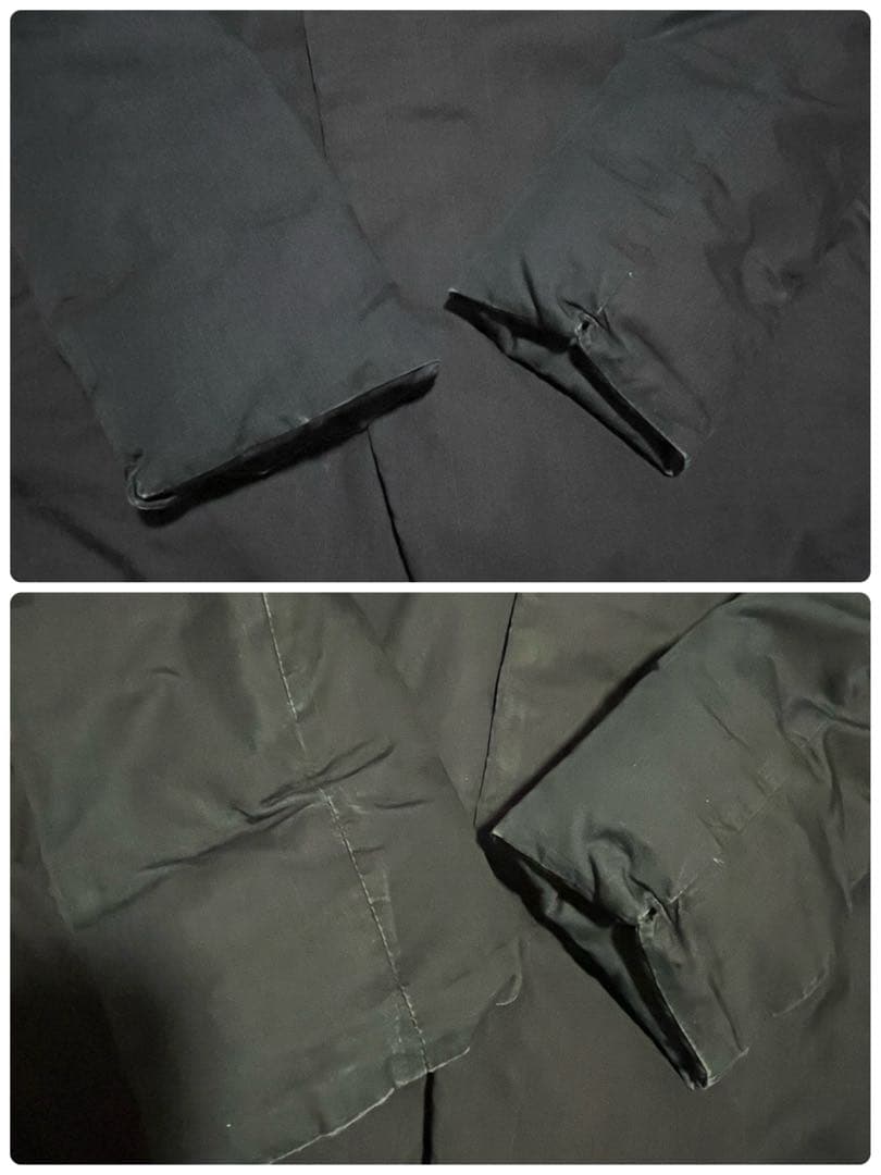 クリーニング済み　パラスパレスの人気のダウンジャケット　インディゴ