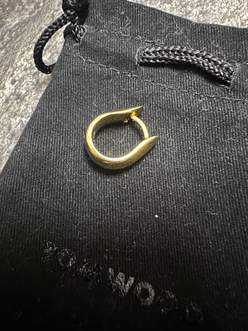 TOMWOOD トムウッド ゴールド 片耳ピアス 常田大希