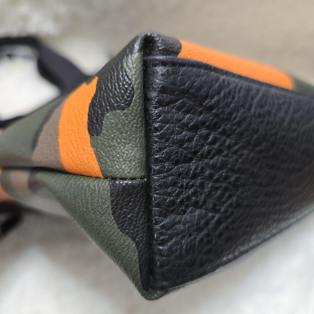 COACH コーチ　迷彩　カモフラージュ柄　ショルダー　トートバッグ