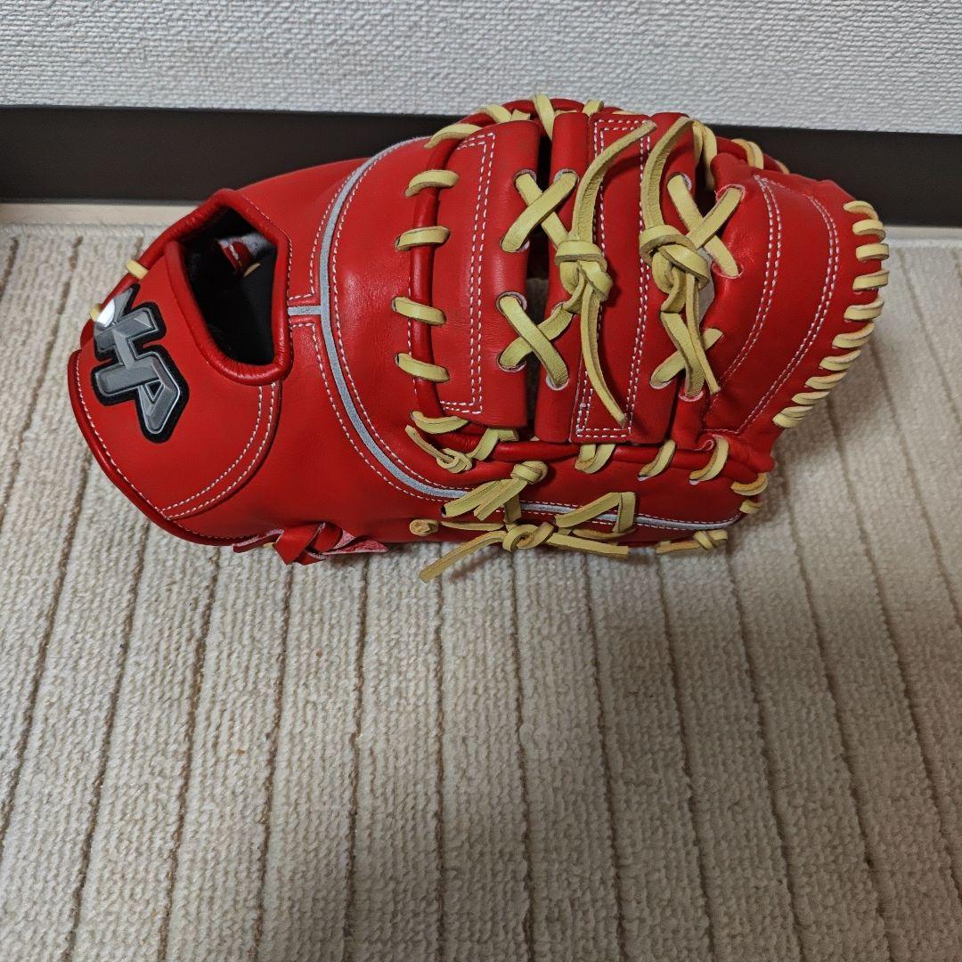 型付け済！未使用！ハタケヤマ　軟式ファーストミット