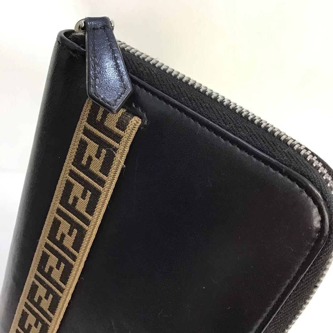 ❣️最終値下げ❣️‼️フェンディ‼️ ラウンドファスナートラベルウォレット　7M0276