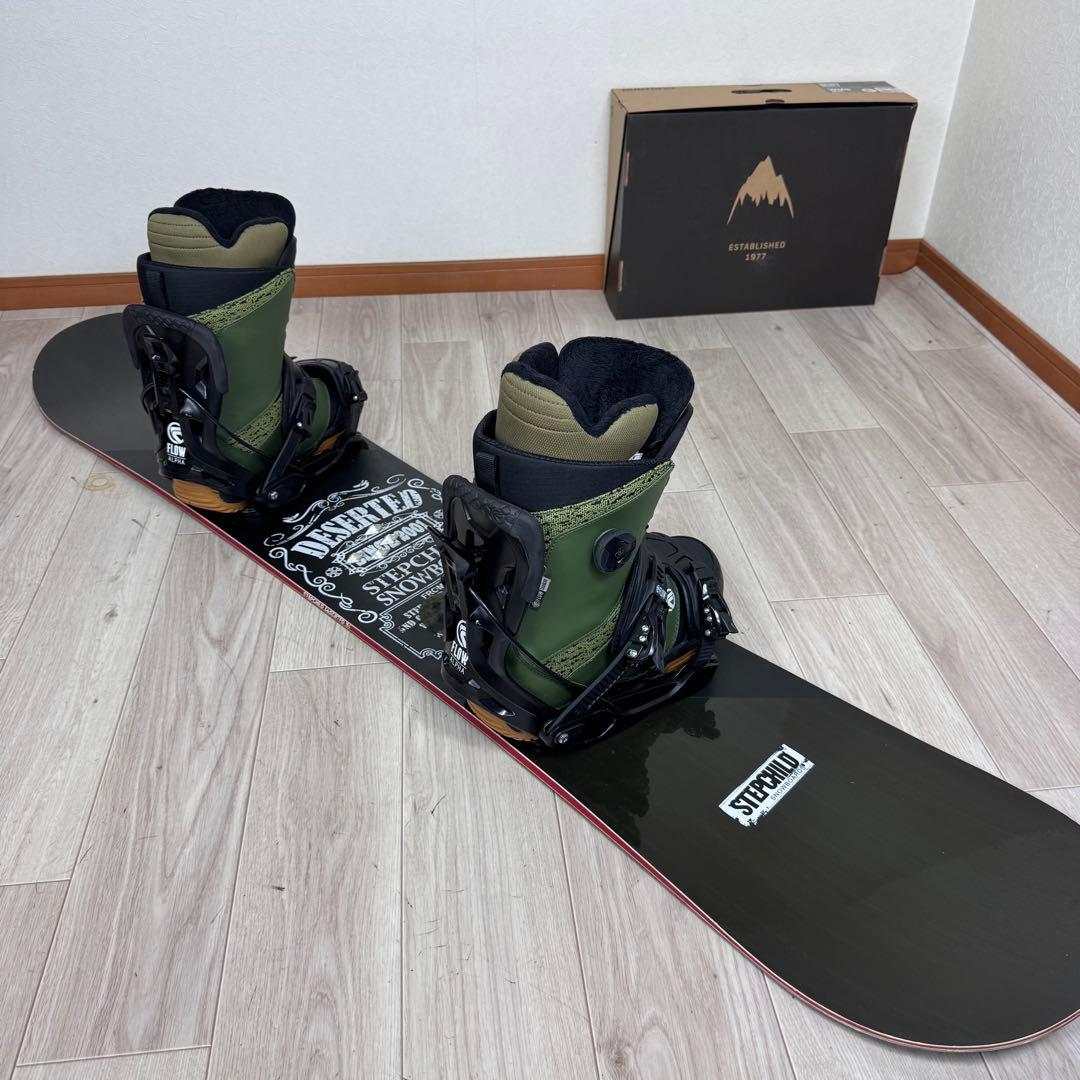 スノーボード即乗りセット151cm FLOW26.5cm BOAブーツ