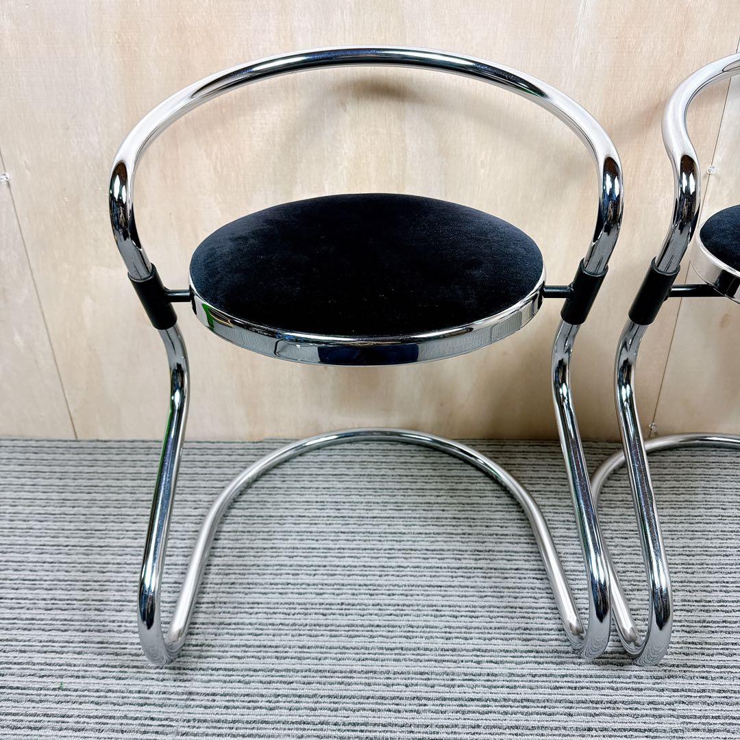 【希少】 光製作所 hikari カンティレバーチェア 二脚セット 【送料無料】