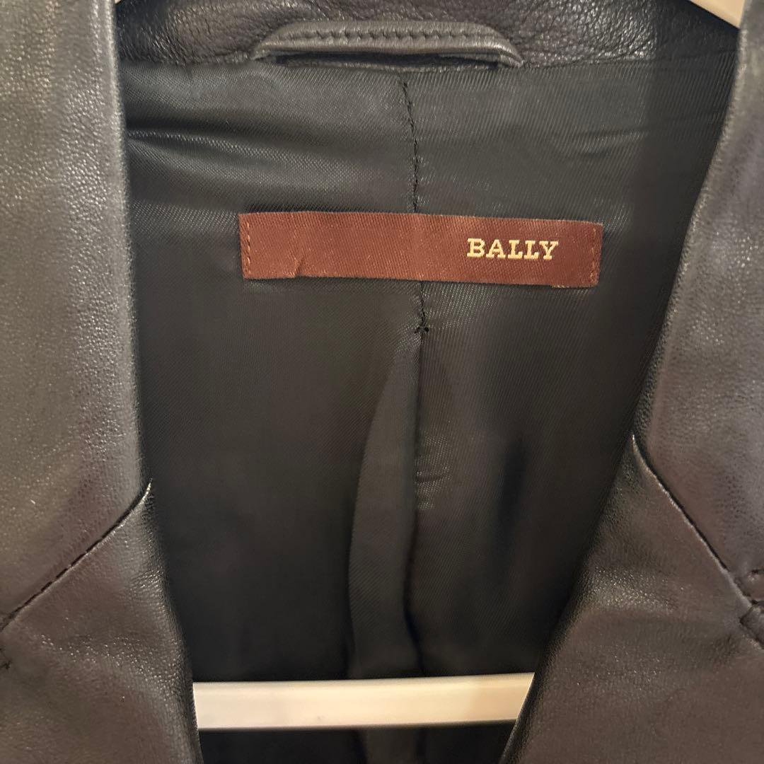 【最終価格】BALLY ブラックレザー ジャケット