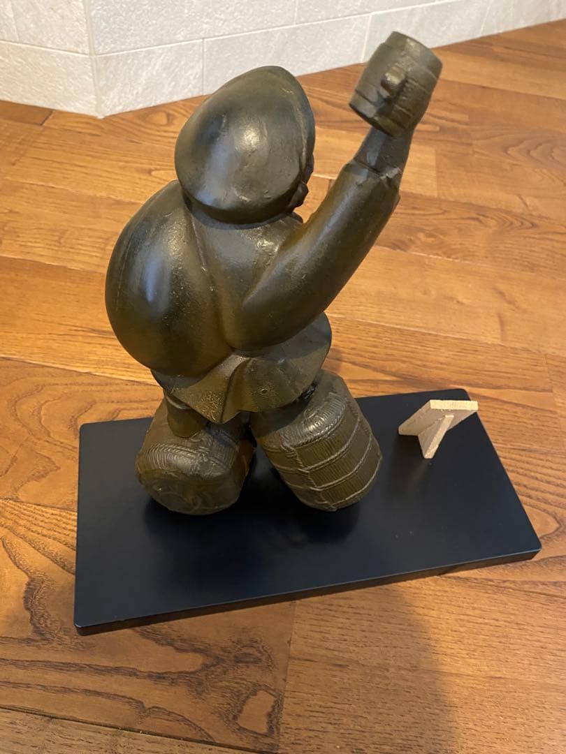 置物　環水作　大黒猿