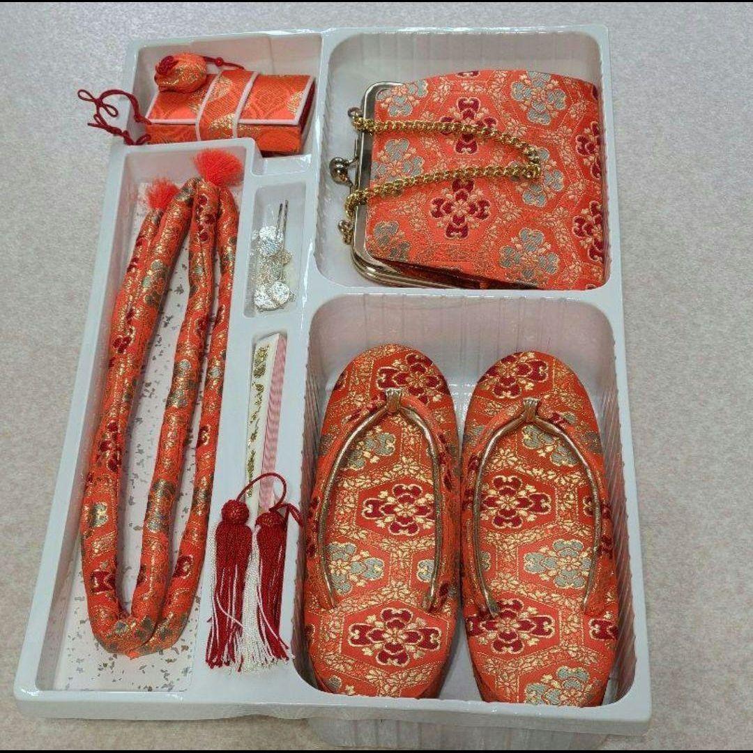 七五三　７歳着物フルセット　肌襦袢　小物類