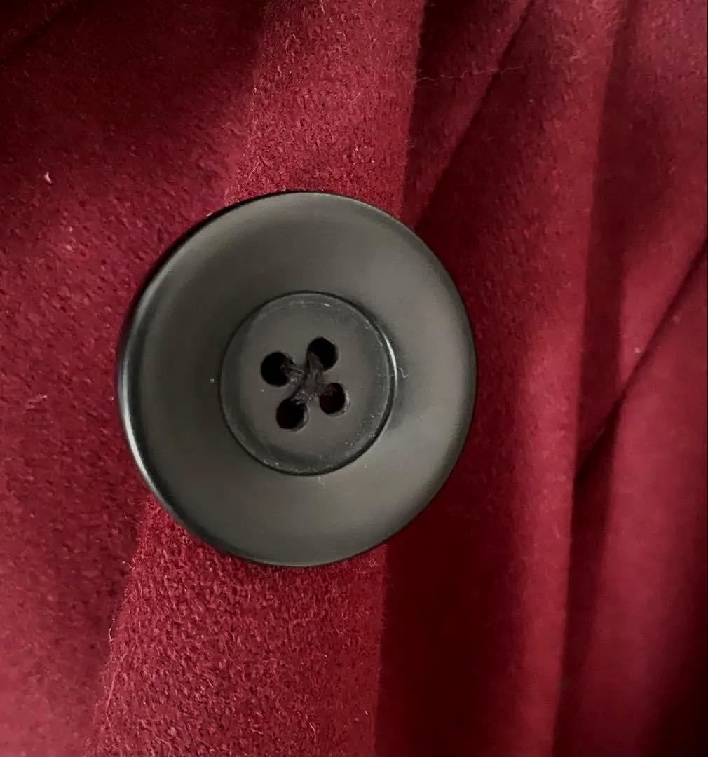 【最終値下げ】昭和レトロ　赤　コート　2way Cloche ビンテージ　￼