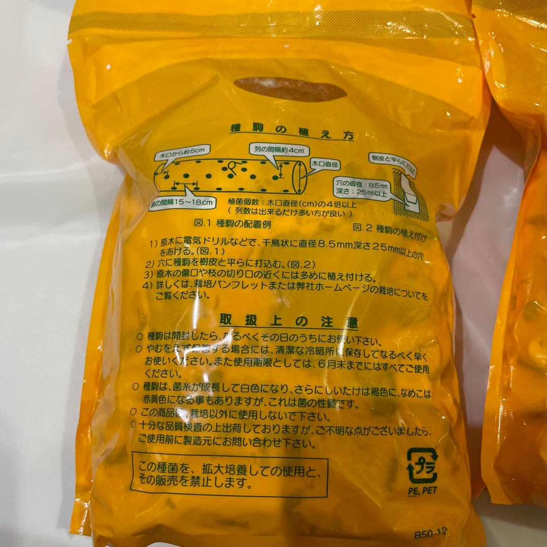 しいたけ 種駒すその620号（棒型） 500個入り×4袋