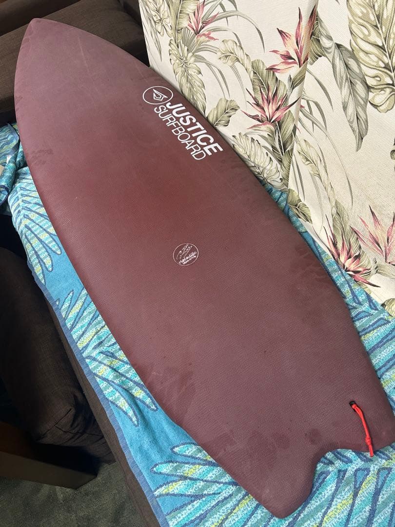 JUSTICE RAPTOR2 クロコダイルスキン ツインフッシュ サーフボード