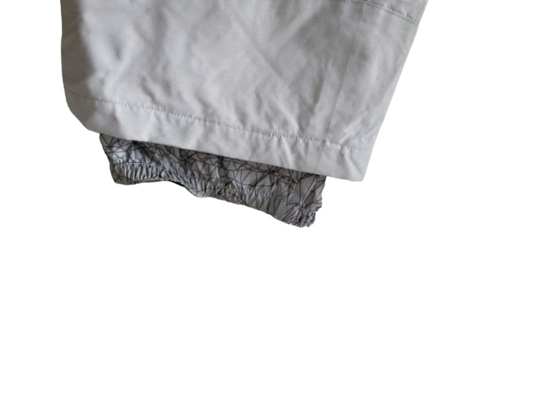 【高機能】US ノースフェイス HYVENT スノーボード パンツ グレー L