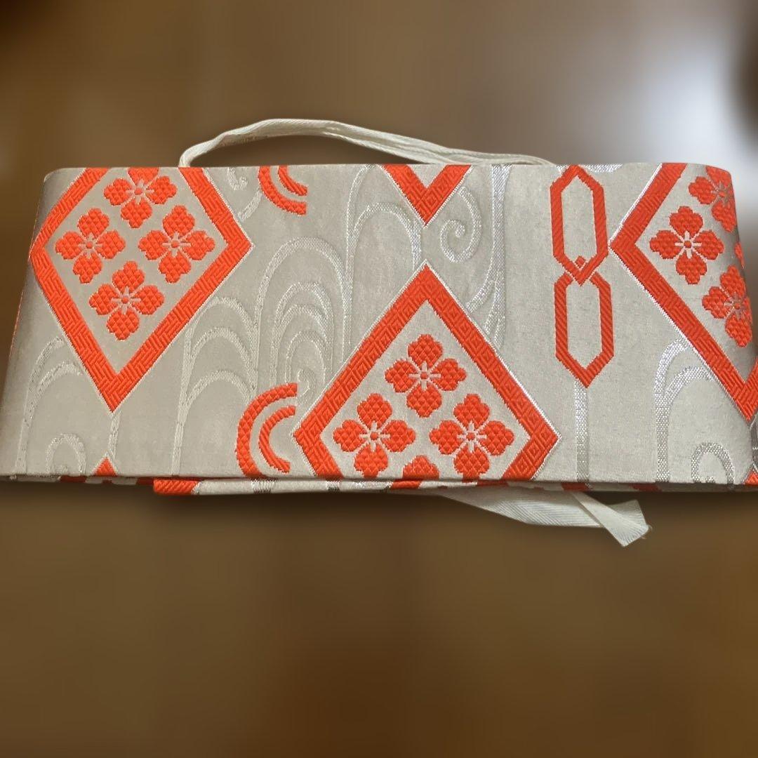 紫色の花柄着物 セット　七五三用（女の子7歳）昭和レトロ