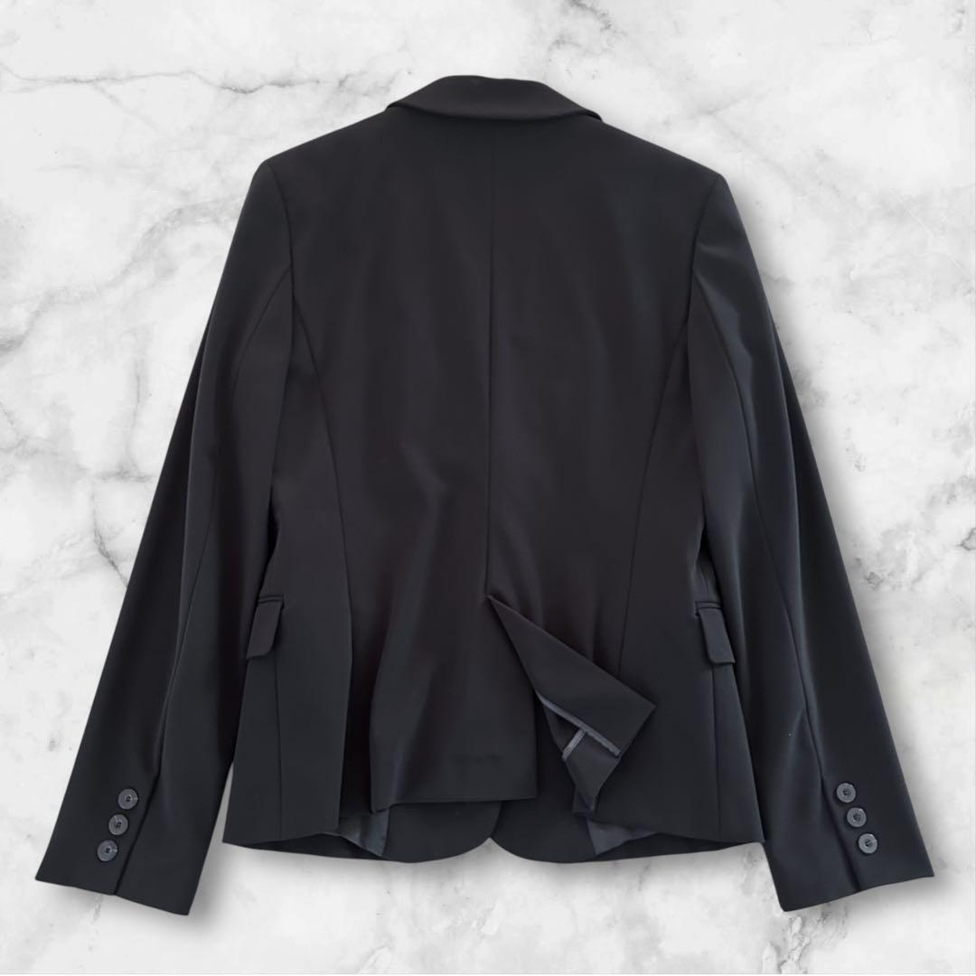 【美品】23区 セットアップ スーツ 3点セット 大きいサイズ 40 L 黒