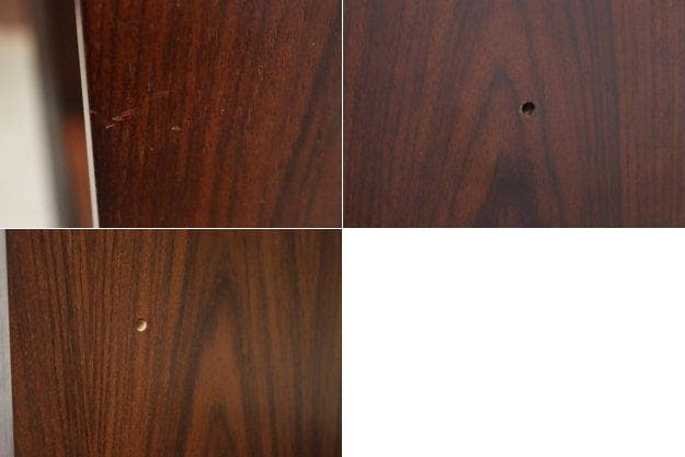 ヴィンテージ ローズウッド シェルフ 本棚 キャビネット 飾り棚 食器棚 2