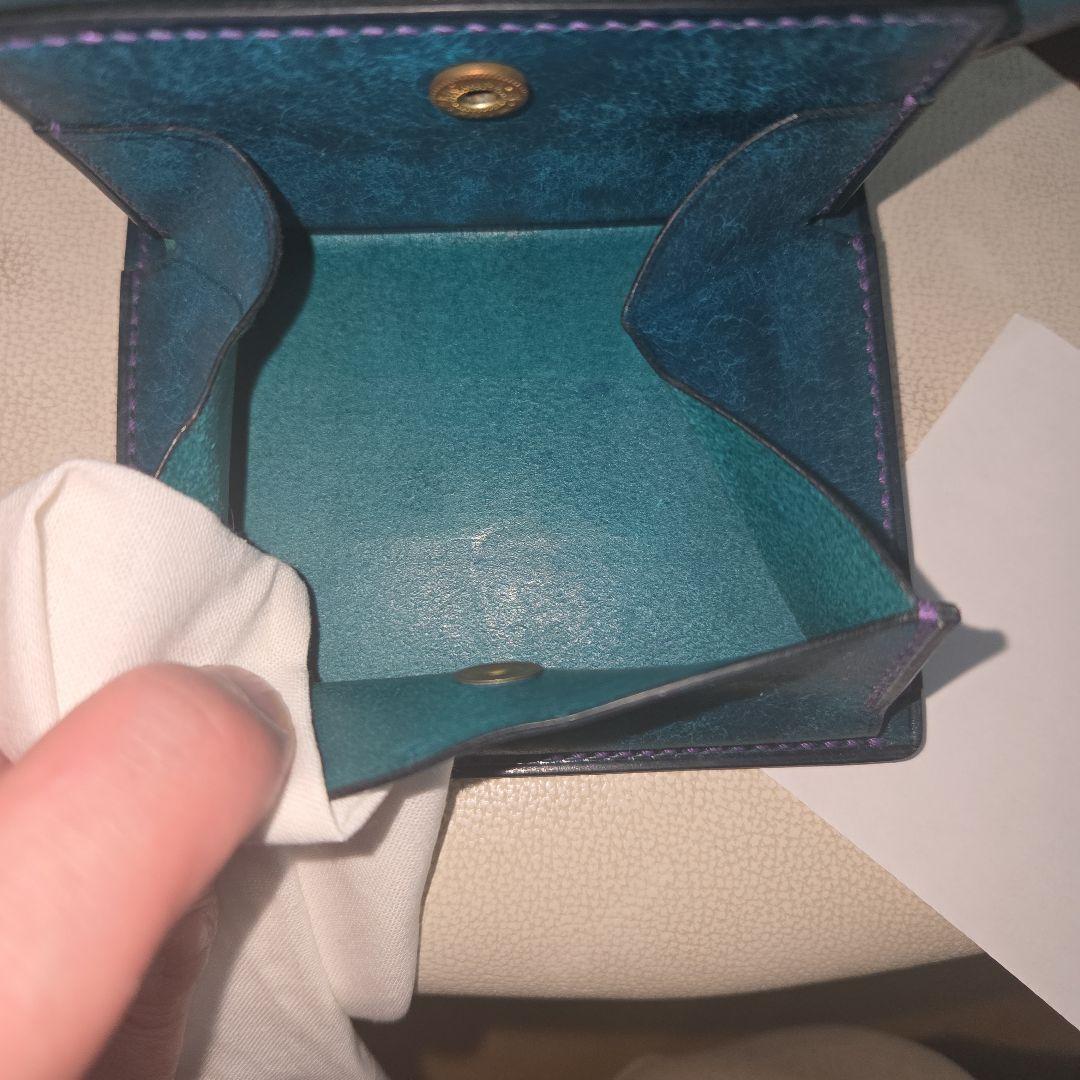 マルゴーレザー　２つ折り財布