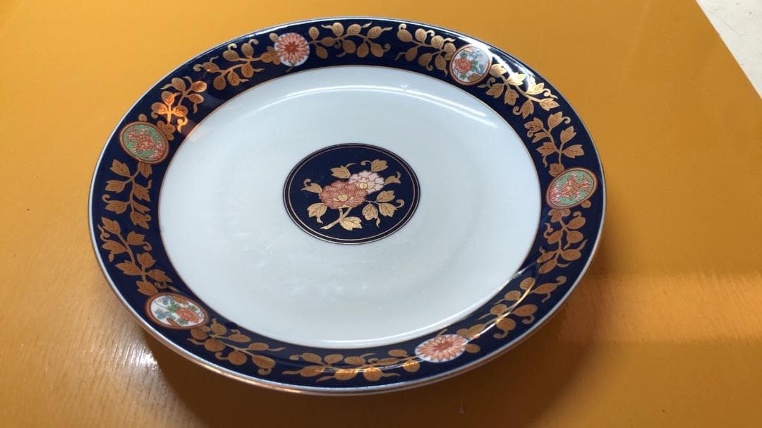 有田焼菊紋金襴手大皿 10客 ※バラ売り・アソート売り可