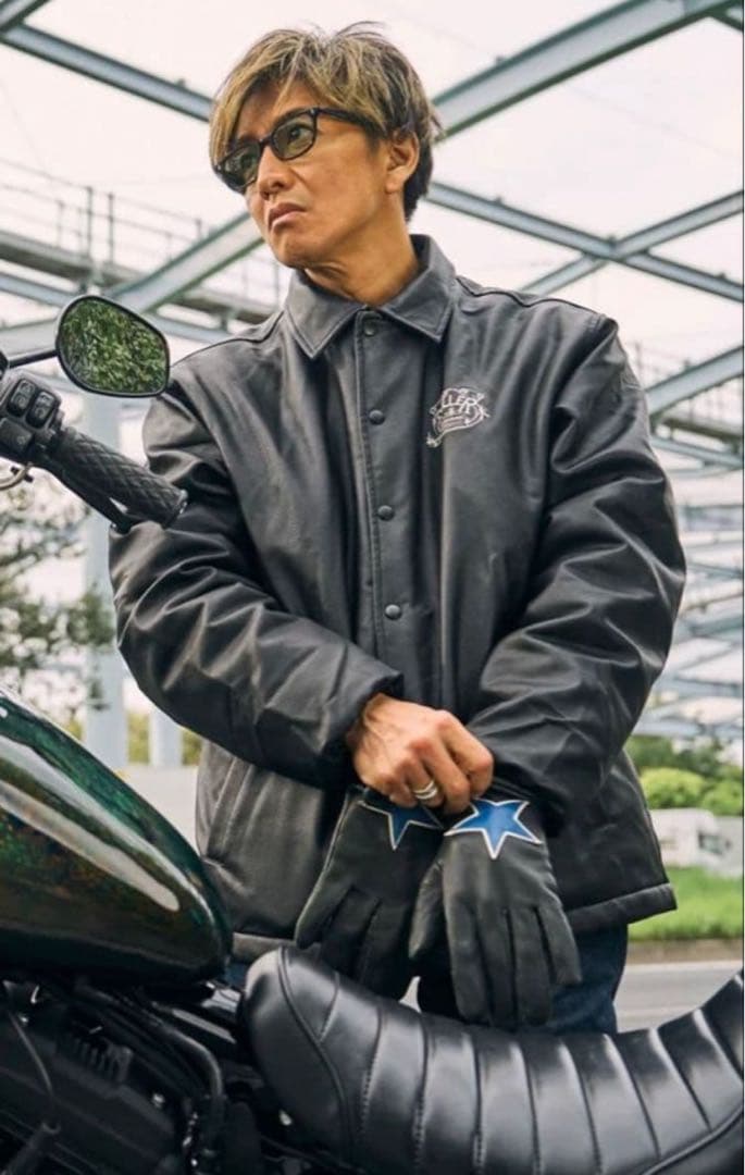 ジャケット・アウター ROLLER FAKE LEATHER COACH JACKET M