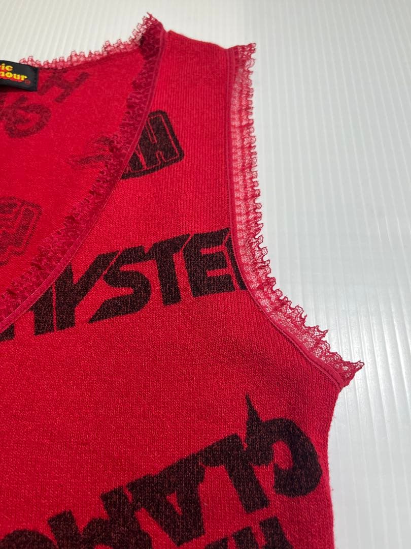 セール中　ヒステリックグラマー　ヒスガール　トップス　タンクトップ　マルチ　ロゴ