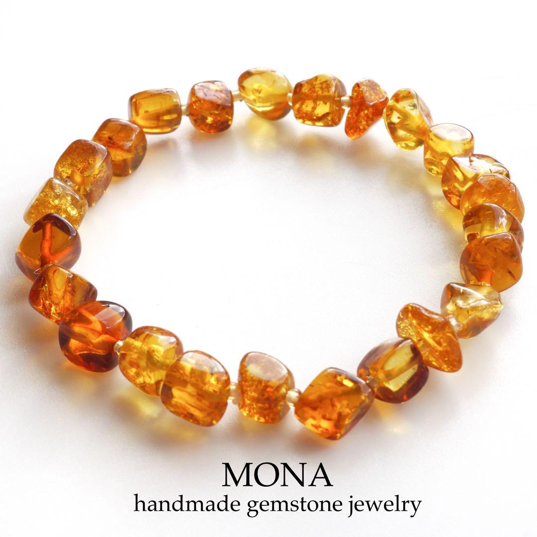 【はくとん( 'ω')ŧ‹\"ŧ‹\"】アクアマリンカルセドニーイヤリング