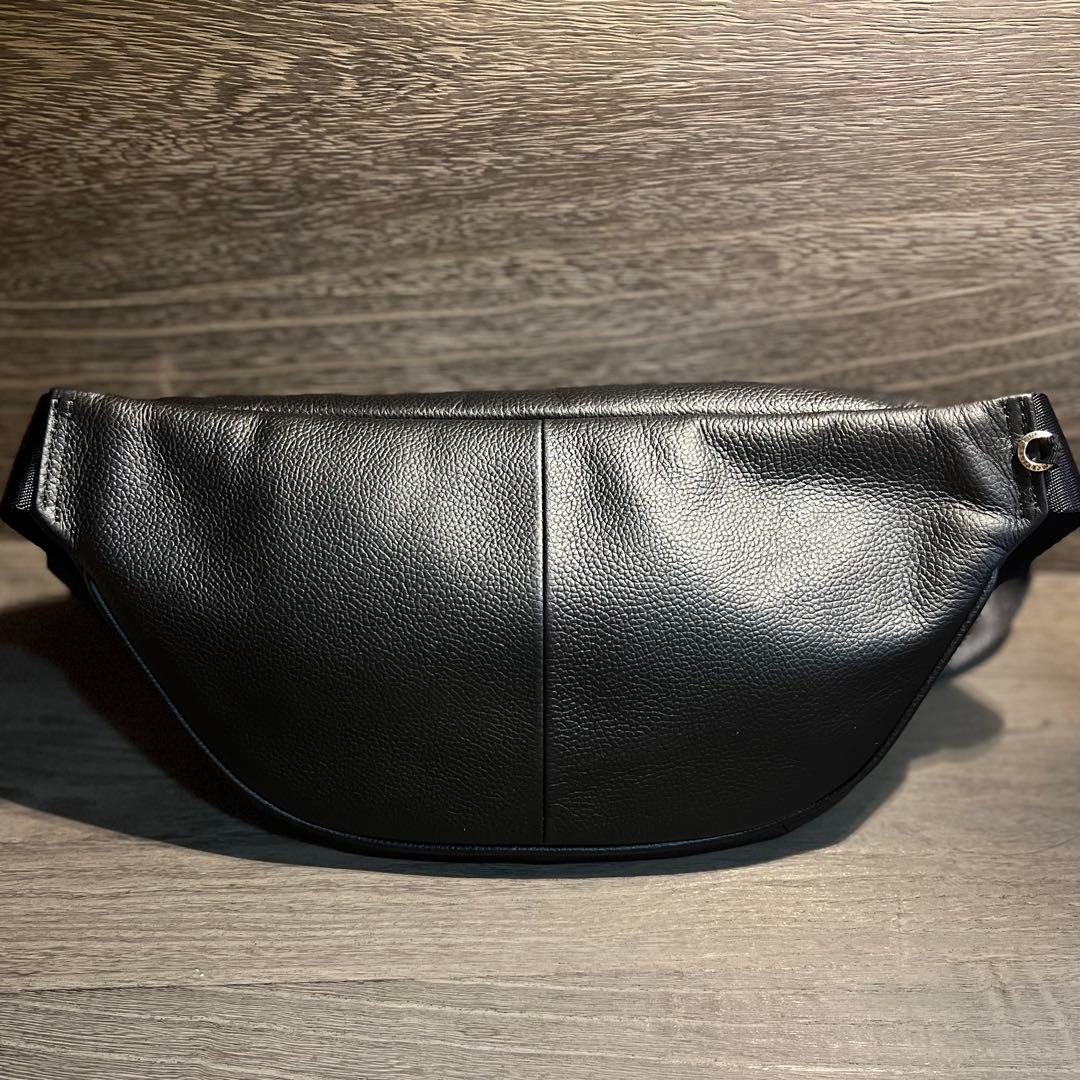 【限定1個】本革ボディバック/クロス&スターパッチ/シルバー925/男女兼用