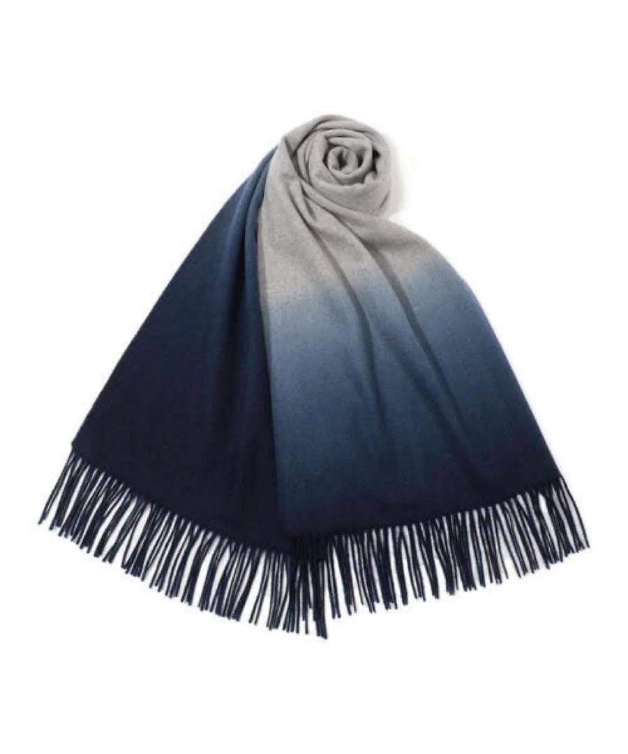 d*o様 新品★GALERIE VIE★カシミヤ★グラデーション★ネイビー★グレ