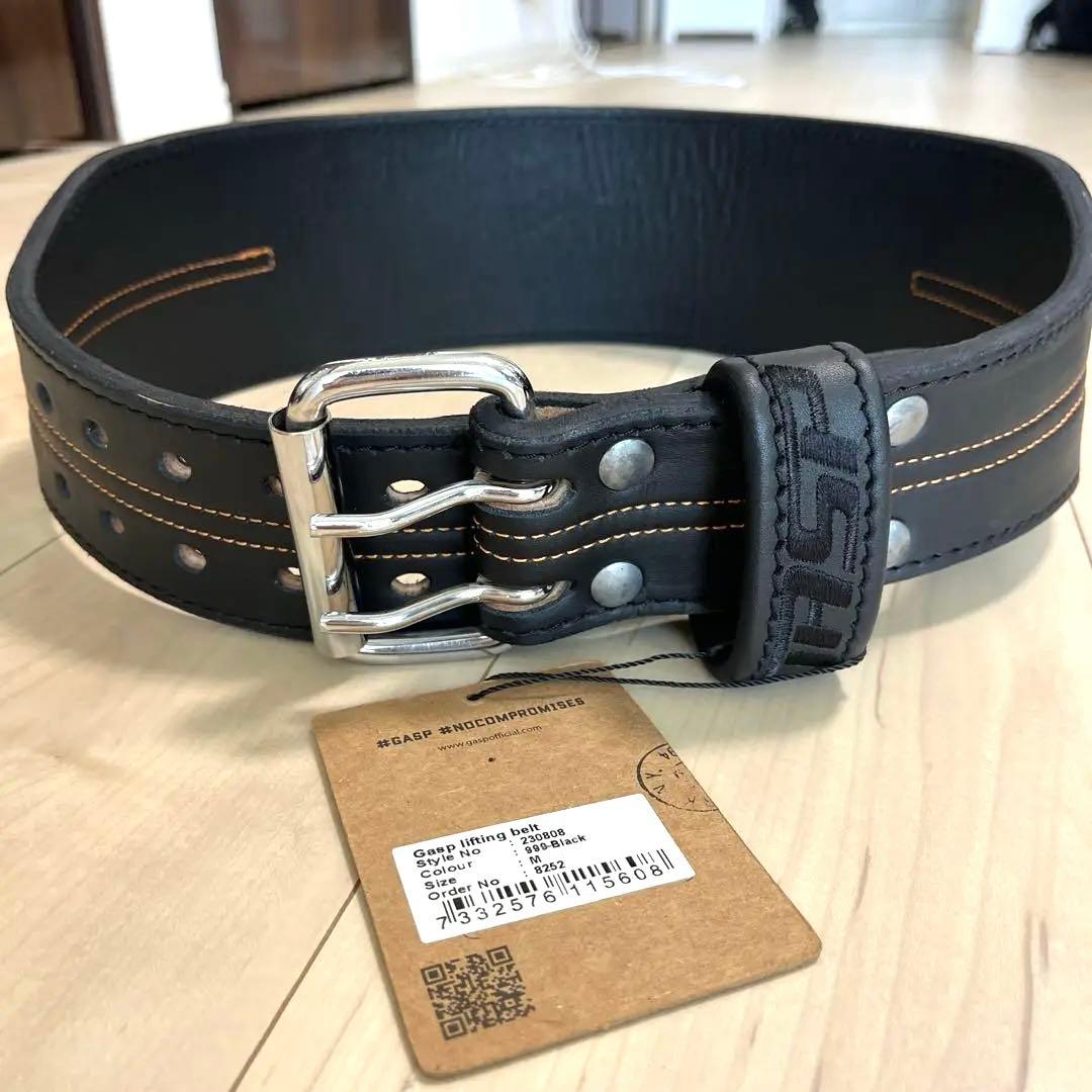 GASP リフティングベルト ブラック M