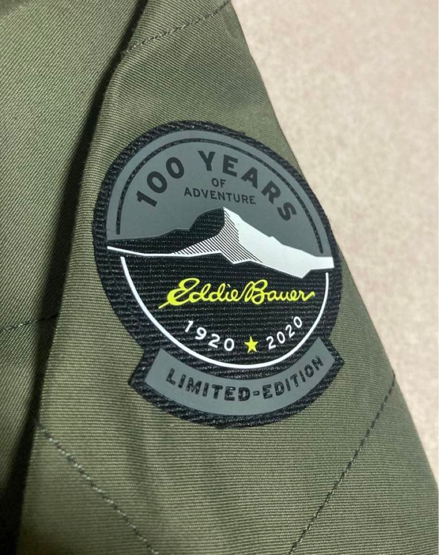 美品 Eddie Bauer 100周年 限定モデル スカイキルト ジャケット