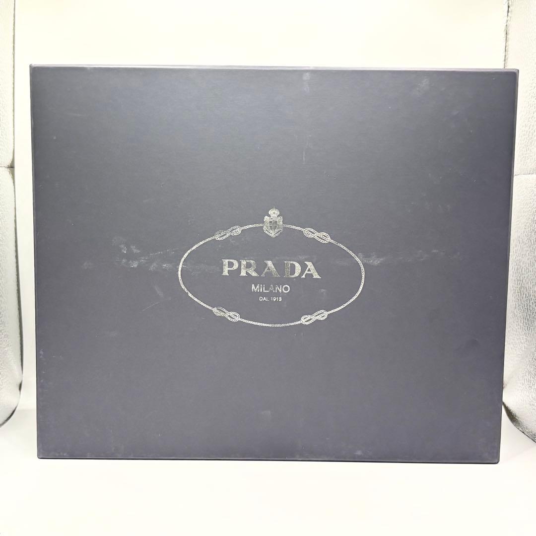 ✨付属品付✨PRADA ソックススニーカー　ニット　スリッポン　ロゴ　ブラック