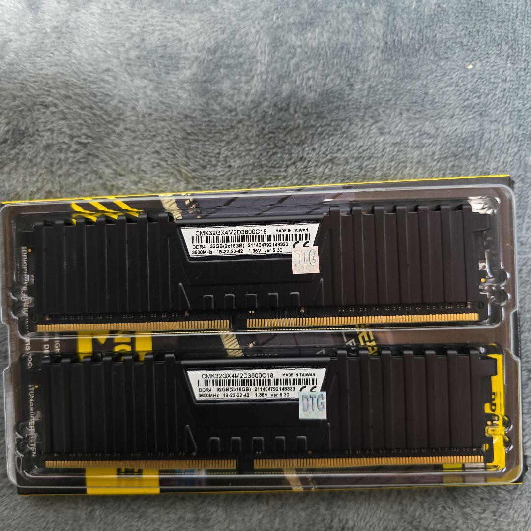 メモリー Corsair Vengeance LPX DDR4 32GB 3600MHz