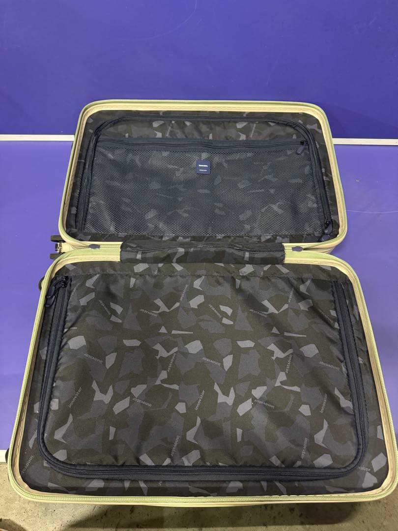 innovator スーツケース 38l サンドベージュ
