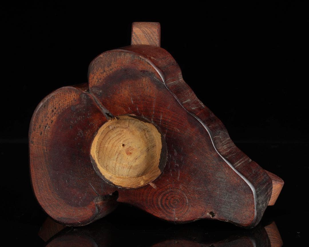 佐渡 赤玉石 赤石 玉石 丸玉 直径9㎝ 台座付 鑑賞石 水石 天然石 原石