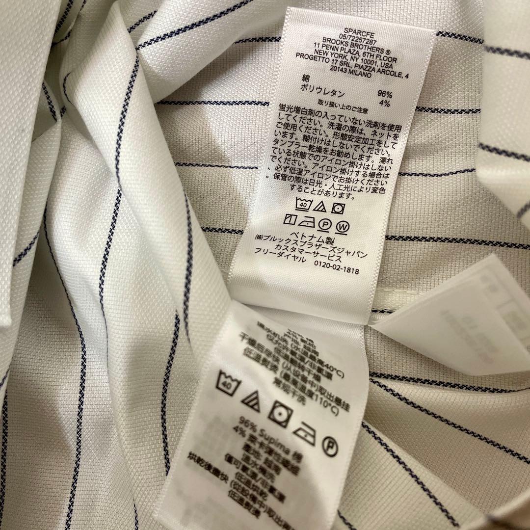 BROOKSBROTHERSノンアイロン ボタンダウン　15H-33 SLIM