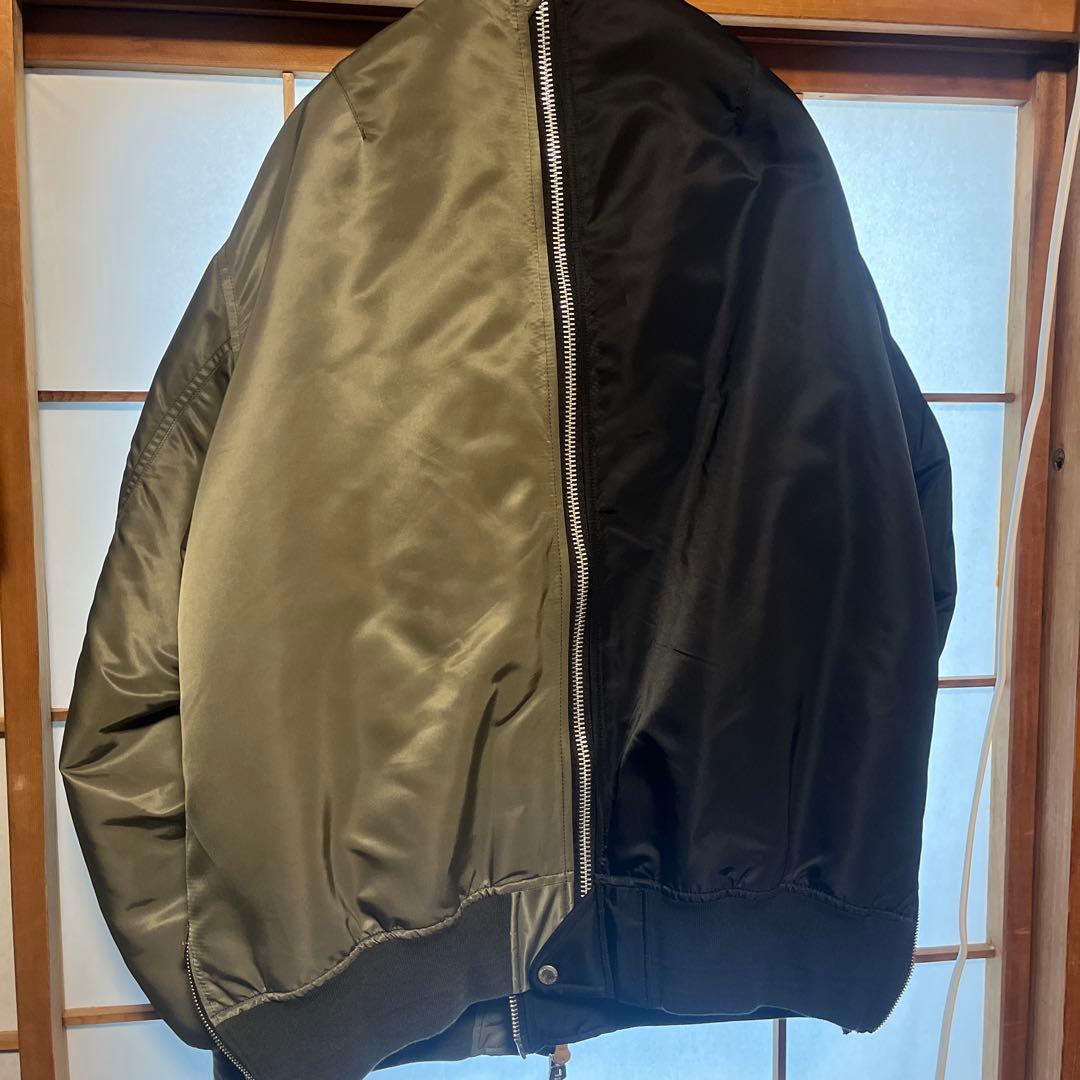 tsoloist フライトジャケット サイズ46 ソロイスト ブラックグレー