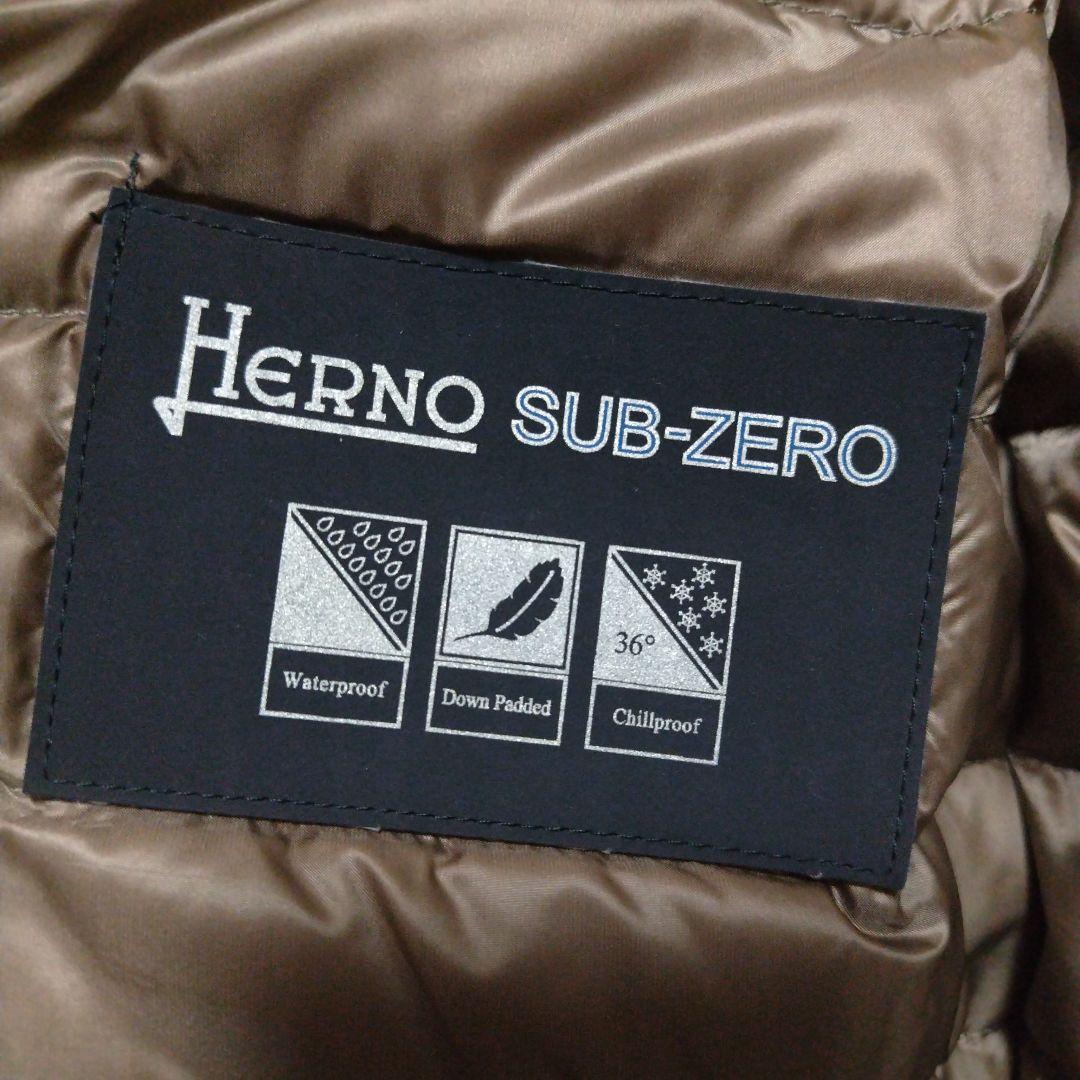ジャケット・アウター HERNO Sub Zero Trench Down Coat Khaki