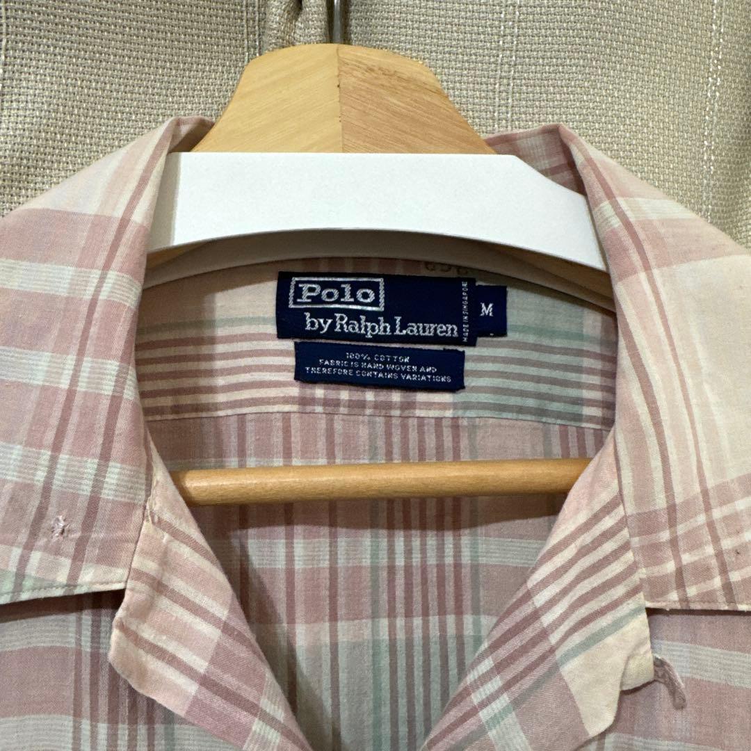 90'S Polo by Ralph Lauren 開襟長袖シャツ M