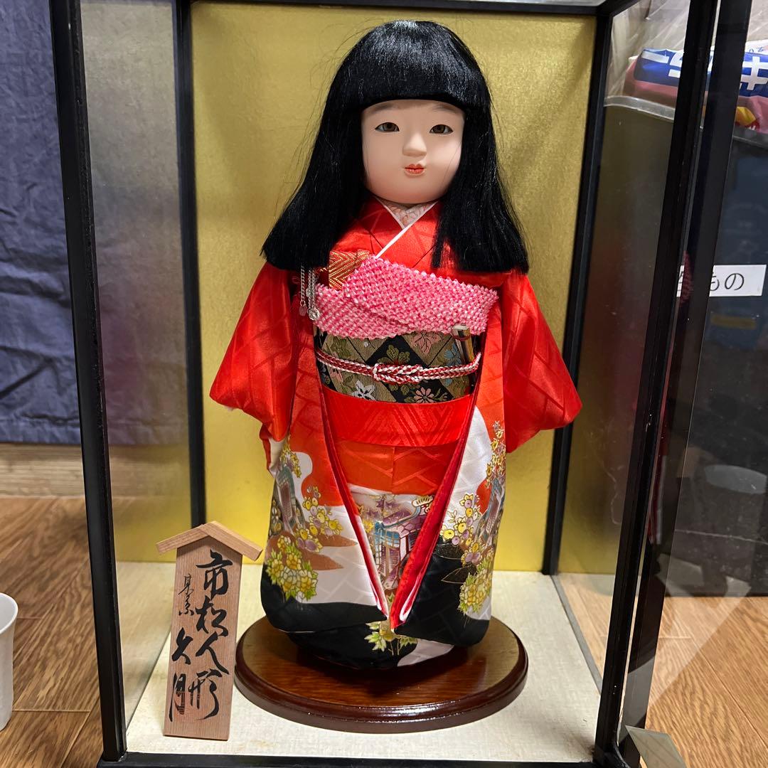 大切なお嬢様に縁起良い希少な昭和の市松人形（新品）