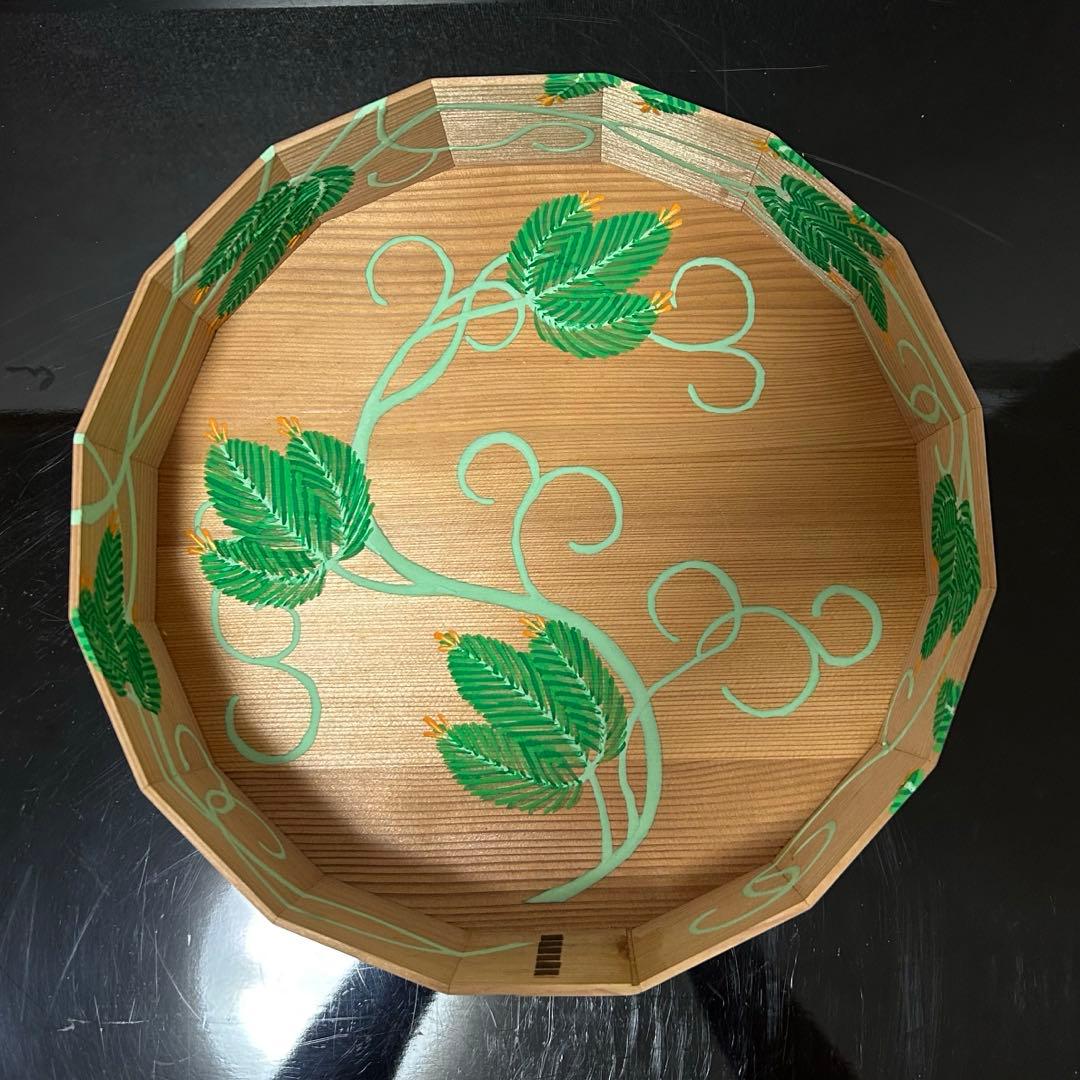 玄々斎好写松唐草炭斗　茶道具懐石茶箱鵬雲斎坐忘斎淡々斎即中斎棗水指茶碗棗茶杓