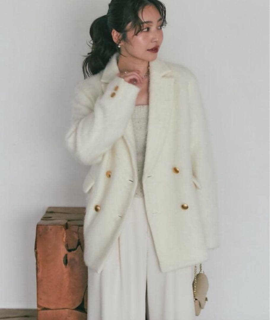 ヘアリーシャギージャケット　ラブティックボンボン