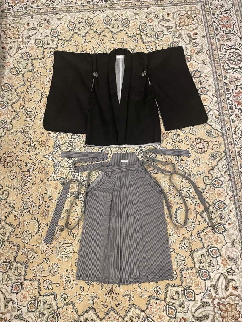 Catherine Cottage 黒紋付袴セット100cm 七五三