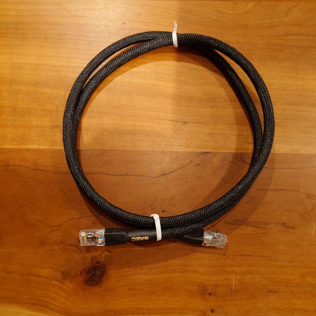 SAEC (サエク) 用高品質LANケーブル SLA-500 1.2m (中古)