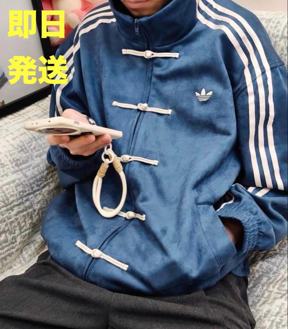 M 海外限定adidas originals トラックジャケット　アディダス
